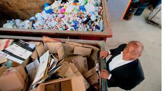 Empresário da reciclagem, Júlio Santos empreende desde os 20 anos de idade 