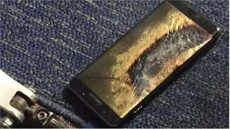 Um Note 7 aparentemente reparado pegou fogo em um avião da companhia Southwest na quarta-feira