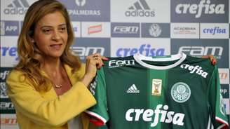 Leila Pereira é patrocinadora e conselheira do Palmeiras (Foto: Bruno Ulivieri/ Raw Image)