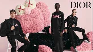 A campanha da Dior Homme que marca o lançamento da primeira coleção assinada por Kim Jones