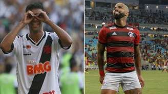 Tiago Reis e Gabigol disputam a artilharia do Carioca (Montagem/LANCE!Press)