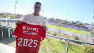 Pedrinho foi confirmado como reforço do Benfica nesta quarta-feira.