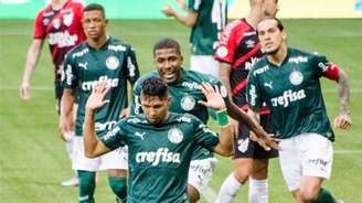 Em respeito ao ex-clube, Rony não comemorou o gol pelo Verdão (Foto: Gero Rodrigues/Ofotografico