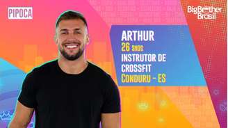 Arthur, instrutor de crossfit - 26 anos