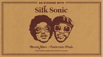 Bruno Mars e Anderson .Paak formaram a banda Silk Sonic