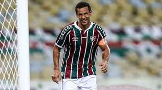 Fred marcou o gol 400 na carreira na vitória sobre o Nova Iguaçu Foto: Lucas Merçon/Fluminense FC