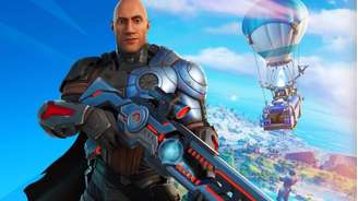 Fundação, personagem de The Rock em Fortnite