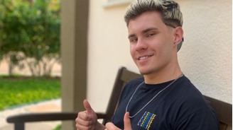 Vídeo de Kadu Schons no show do astro pop ultrapassou 4,9 milhões de acessos no TikTok; assista