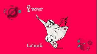 La'eeb, que em árabe significa "jogador super habilidoso", está escalado para ser o mascote oficial do torneio