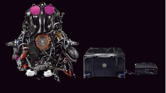 Unidade de Potência da Honda usada em 2021 e base da atual usada por Red Bull e Alpha Tauri