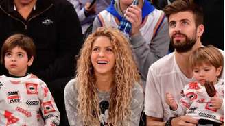 Shakira, Piqué e filhos