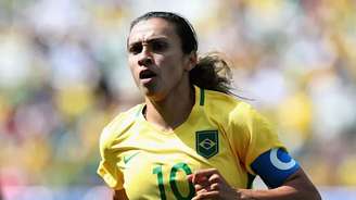 Marta capitã da seleção