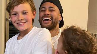 Davi Lucca e Neymar Jr