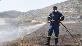 Incêndio florestal Grécia