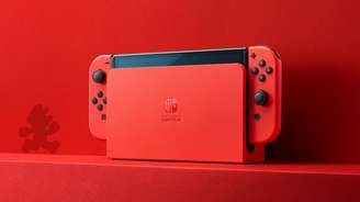 Nintendo Switch OLED 'Mario Red Edition' chega em outubro; ainda não há informações sobre preço e disponibilidade no Brasil