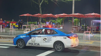 Quiosque na Barra da Tijuca onde ocorreu crime 