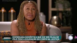 Maria do Socorro diz se achar parecida com Pelé, que teria tido um encontro casual com a mãe dela no Maranhão