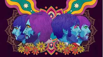 ‘Os Beatles e a Índia’ (HBO MAX/Divulgação)
