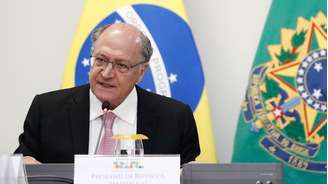 O vice-presidente Geraldo Alckmin 