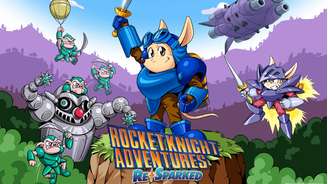 Coletânea de Rocket Knight Adventures resgata ótimos jogos da geração 16 bits.