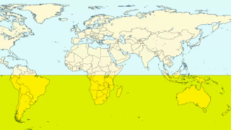  Imagem de estudo mostra região impactada pelo fenômeno que os especialistas denominam como "novo El Niño"