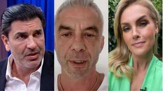 Edu Guedes criticou Alexandre Correa, ex-esposo de Ana Hickmann (Imagens: Reprodução - Rede TV - Instagram / Montagem - RD1)