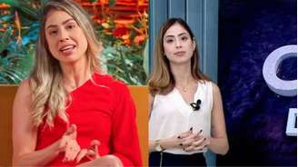 Rayssa Coutuinho, ex-jornalista da Globo, está no Ilha da Tentação (Imagens: Reprodução - Prime Video - Rede Amazônica / Montagem - RD1)