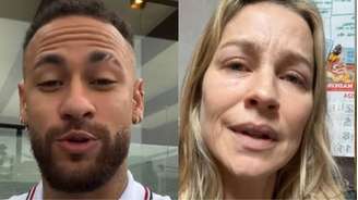 Luana Piovani voltou a criticar Neymar ao comentar a treta passada (Imagens: Reprodução - Instagram / Montagem - RD1)