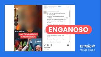 Postagem edita e distorce fala do presidente sobre vitória irreversível de Boulos. Na ocasião, o petista disse que isso se daria caso houvesse uma parceria entre a Prefeitura de São Paulo e o governo federal