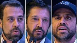 Guilherme Boulos, Ricardo Nunes, Pablo Marçal e Tabata Amaral, candidatos em São Paulo