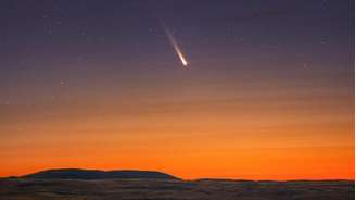 O cometa Tsuchinshan-ATLAS visto da Nova Zelândia