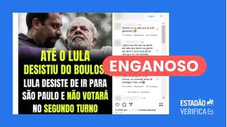 Lula cancelou viagem a São Paulo por acidente doméstico, e não por ter ‘desistido’ de Boulos