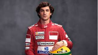 Gabriel Leone como Ayrton Senna na série 'Senna'