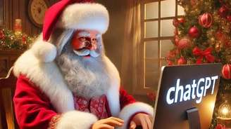  A funcionalidade do Papai Noel com Inteligência Artificial já se encontra na versão Premium do ChatGPT