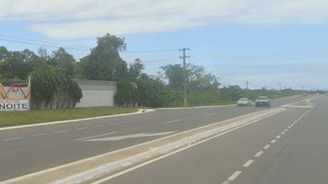 Av. Gov. Eurico Vieira de Rezende, onde o acidente aconteceu