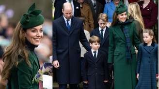 Kate Middleton e a família real