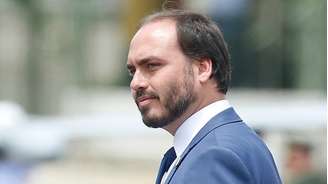 O vereador do Rio de Janeiro Carlos Bolsonaro (PL)