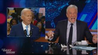 Jon Stewart comentou o acidente no X