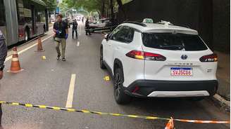 Diplomata da Colômbia foi baleada durante tentativa de assalto na Avenida Nove de Julho.