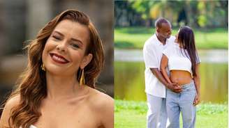 Fernanda Souza celebra gravidez de Thiaguinho, seu ex, e de Carol Peixinho