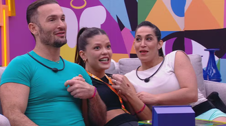 Diego Hypolito, Vitória Strada e Daniele Hypolito