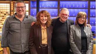 João Emanuel Carneiro, Renata Sorrah, Walcyr Carrasco e Gloria Perez