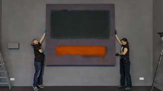 Grey, Orange on Maroon, No. 8, de Mark Rothko