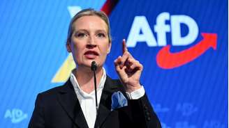 Alice Weidel, líder do partido Alternativa por Alemania, considerou a decisão 'um sério golpe contra a democracia alemã'