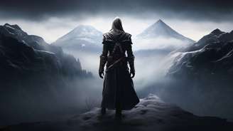 Imagem mostra personagem de Assasin's Creed. 