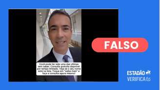 Posts manipulam vídeos de César Tralli e Nikolas Ferreira para divulgar falsa indenização do INSS