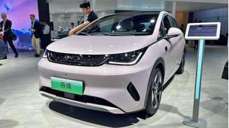 Novo BYD Dolphin estreia no Salão de Xangai 2025 e chega ainda neste ano ao Brasil com importantes atualizações