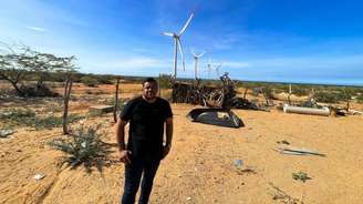 José Luis Iguarán conta que o ruído das turbinas perturba os sonhos, que são sagrados para sua comunidade