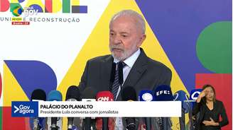 Lula durante entrevista coletiva nesta terça-feira, 3, no Palácio do Planalto