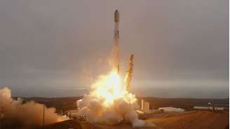 Foguete da SpaceX (Foto: Reprodução/SpaceX)